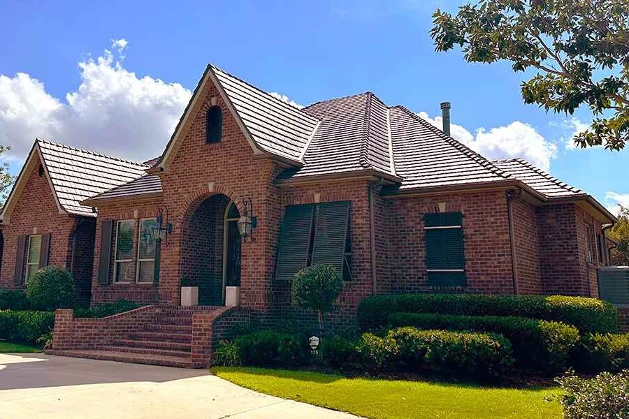 Beautiful Metal Shingle Roofing in New Orleans